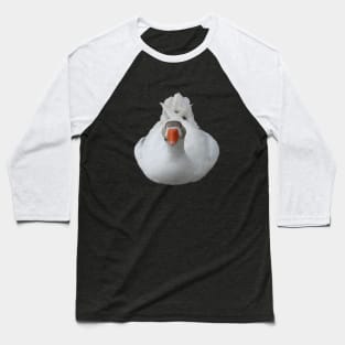 Sitting Duck Fun Farm Animal Cut Out Baseball T-Shirt